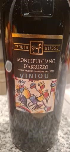Weine Rouge sec Tenuta Ulisse 2016 Italien Abruzzen Montepulciano d'Abruzzo DOC