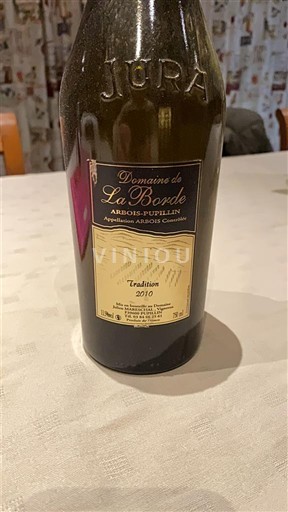 Žura Arbois-Pupillin Domaine La Borde Tradition 2010
