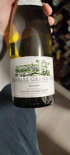 Burgundi Chablis Grand Cru Grand Cru Domaine Vocoret & Fils Les Clos 2022