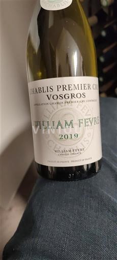 Burgundija Чабли првог квалитета Premier Cru William Fèvre Vosgros 2019