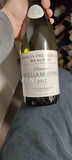 Burgundi Chablis Grand Cru Premier Cru Domaine William Fèvre Beauroy 2017