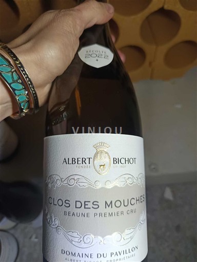 Vinos Blanc sec Clos des Mouches Domaine Albert Bichot - Domaine du Pavillon 2022 Francia Borgoña Beaune AOC Premier Cru