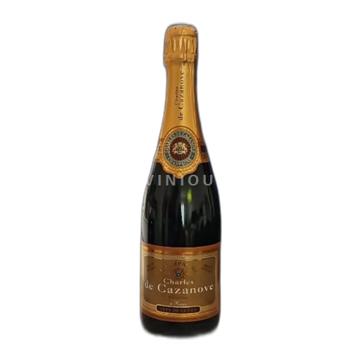 Champanhe Charles de Cazanove Tête de Não Sazonado