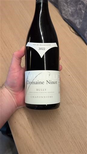 Bourgondië Rully Domaine Ninot Chaponnière 2022