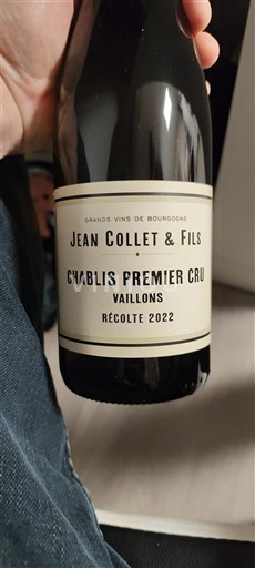 Burgund Chablis Premier cru Premier Cru Jean Collet & Fils Vaillons 2022
