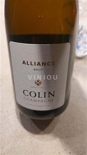 Spumanti Blanc brut Alliance Colin 2023 Francia Champagne AOC
