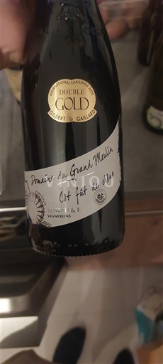 Lugina e Luarës Touraine Domaine Grand Moulin Cot fait de lies 2023