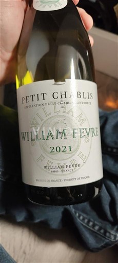 Вина Blanc sec William Fèvre 2021 Франція Бургундія Петі-Шаблі AOC