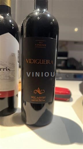 Вина Rouge sec Vidigueira Non millésimé Portugal Алентижо Алентежу Vinho de mesa