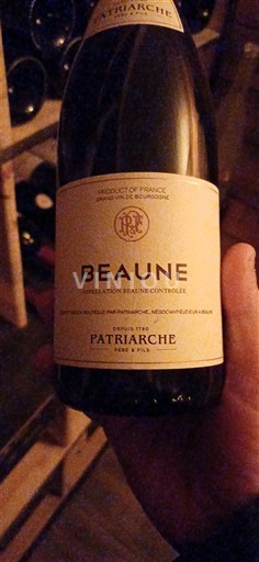 Vinos Rouge sec Patriarche Père et Fils 2020 Francia Borgoña Beaune AOC