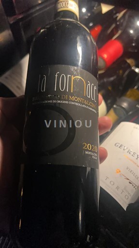 Vini Rouge sec La Formace 2020 Italia Toscana Brunello di Montalcino DOC