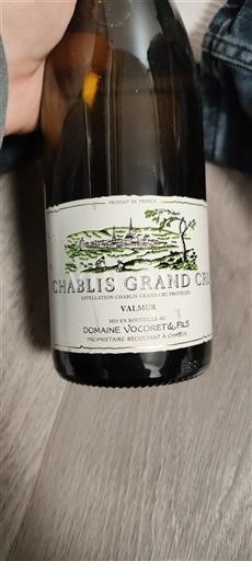 Burgundi Chablis Grand Cru Grand Cru Domaine Vocoret & Fils Valmur 2020