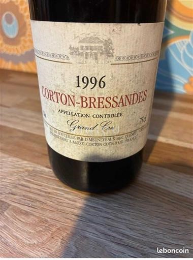 Burgundija Corton-Bressandes Grand Cru Domaine Méneveaux 1996