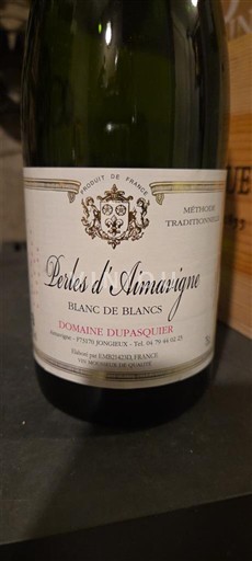 Jura Domaine Dupasquier Perles d'Almavigne Jo Viti