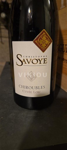 Beaujolais Chiroubles Christophe Savoye Loïc 2024