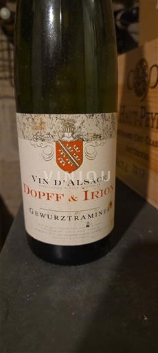 Verërat Blanc sec Dopff & Irion 2003 Francë Alsace Vin de France