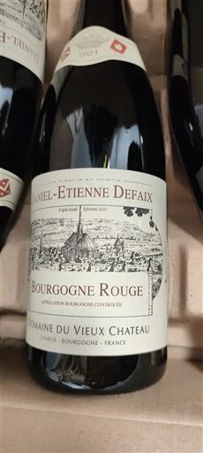 Vine Rouge sec Daniel-Etienne Defaix 2021 Frankrig Bourgogne AOC