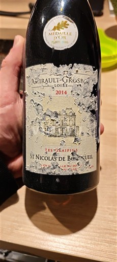 Lugina e Luarës Shën Nikolla i Burgelit Amirault-Grosbois Les Quarterons 2014