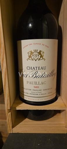 Bordeaux Pauillac Château Haut-Batailley 1983