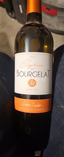 Vinos Blanc sec Caprice de Bourgelat 2023 Francia Burdeos Graves AOC