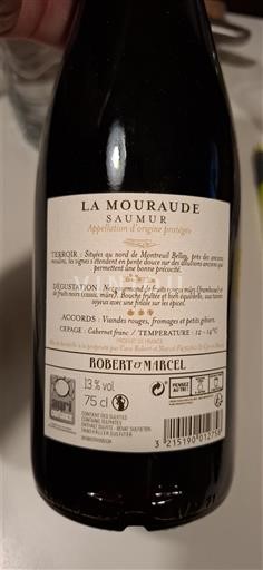 Lugina e Luarës Saumur Robert et Marcel La Mouraude 2021