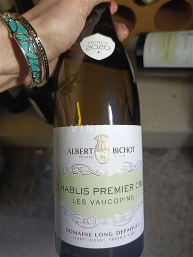 Burgund Chablis Premier Cru Domaine Long-Depaquit Les Vaucopins 2020