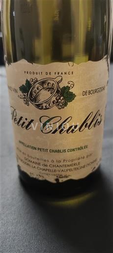Burgund Petit-chablis Domaine Chantemerle 2023