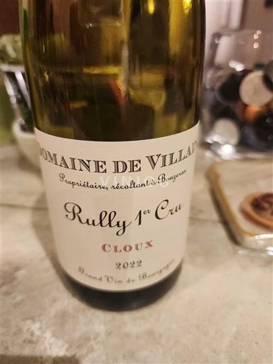 Burgundi E paspecifikuar Premier Cru Domaine Villaine Cloux 2022