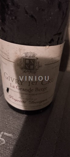 Burgundi E paspecifikuar Premier Cru Domaine Parize La Grande Berge 2007