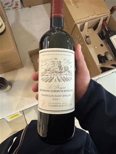Vinos Rouge sec Le Bouquet Domaine Les Domaines Edmond de Rothschild 2021 Francia Burdeos Puisseguin-saint-émilion AOC