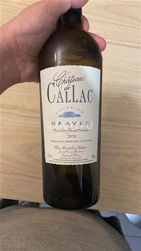 Bordéus Graves Château de Callac Prestige 2020