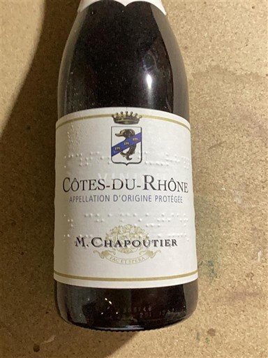 Valle del Ródano Côtes del Ródano M. Chapoutier Sin añada