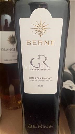 Provence Côtes-de-Provence Berne Grande Récolte 2020