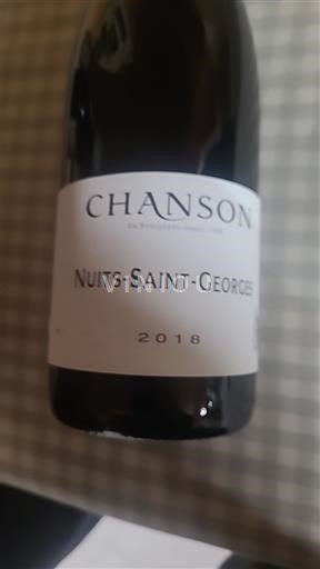 Burgundija Nuits-Saint-Georges Domaine Chanson 2018