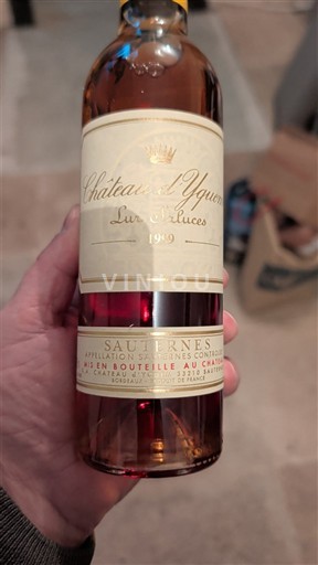 Wine Sauternes Château Yquem - 1999 - Reviews, Advice, Ageing and