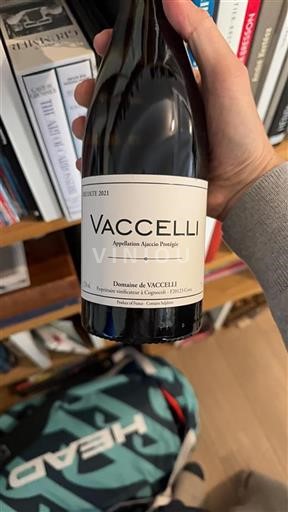 Corsica Ajaccio Domaine de VACCELLI 2021
