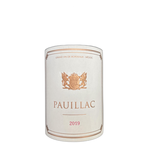 Bordeaux Pauillac Chateau Pichon Longueville 2019