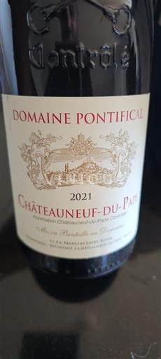 Vale do Ródano Châteauneuf-du-Pape Domaine Pontifical 2021