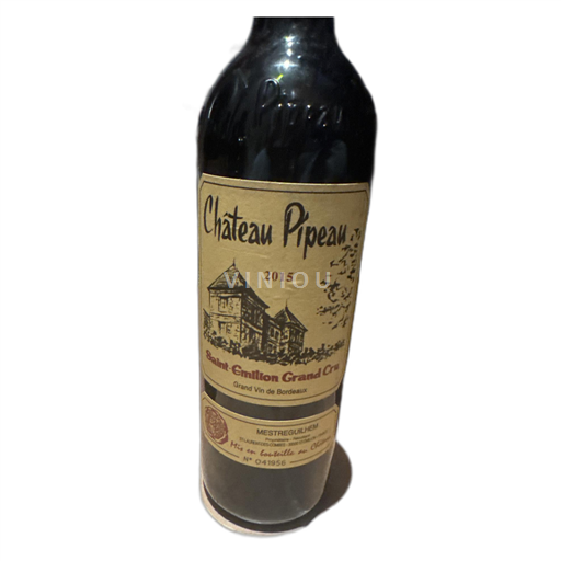 Bordeaux Saint-Émilion Grand Cru Château Pipeau 2015