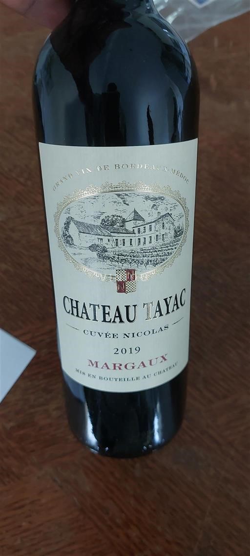 Bordeaux Margaux Château Tayac Nicolas 2019