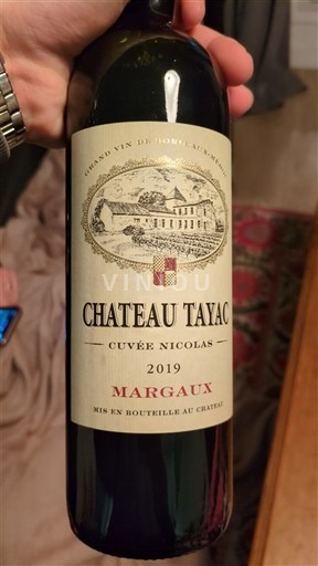 Burdeos Margaux Château Tayac Nicolas 2019