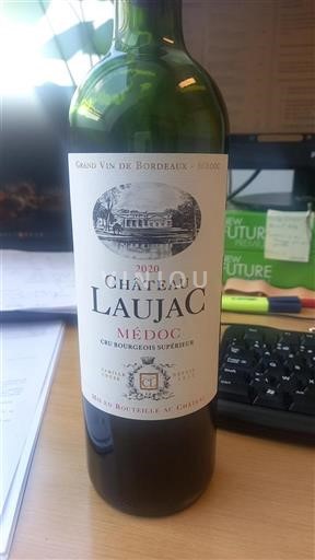 Bordéus Médoc Château Laujac 2020