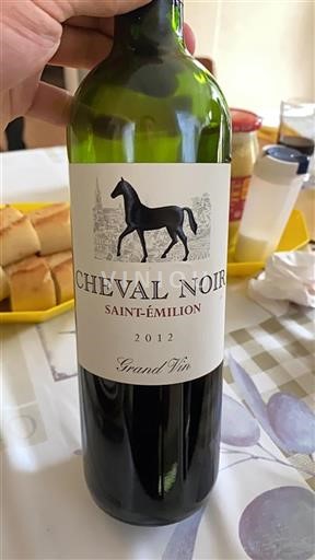 Bordeaux Saint-Émilion Cheval Noir Grand Vin 2012