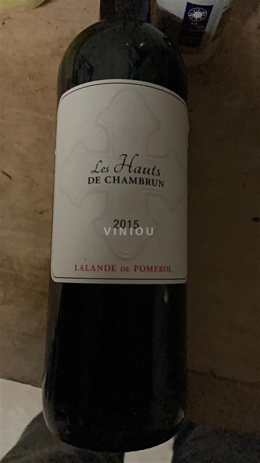 Bordéus Lalande-de-Pomerol Les Hauts de Chambrun 2015