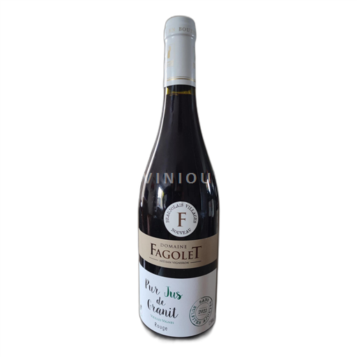 Beaujolais Beaujolais Villages Domaine Fagolet Pur Jus de Granit 2023