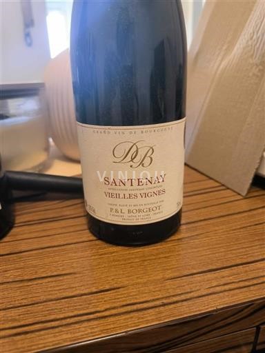 Bourgogne Santenay P & L Borgeot Vieilles Vignes Icke årgångsbetecknad