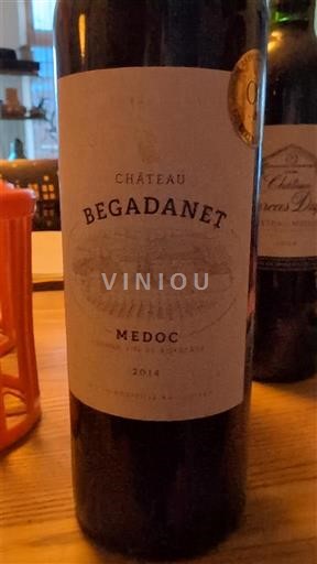 Bordeaux Médoc Château Bégadanet 2014