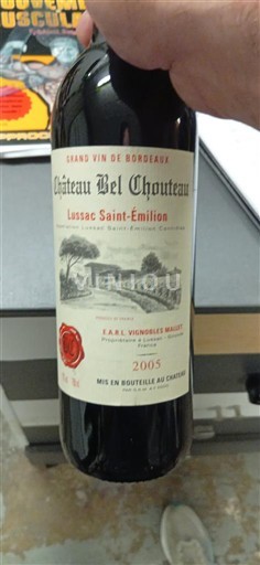 Bordeaux Lussac-saint-émilion Château Bel Chouteau 2005