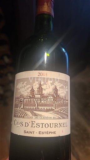 Vins Saint-Estèphe Cos d'Estournel - 1999 - Avis, conseil