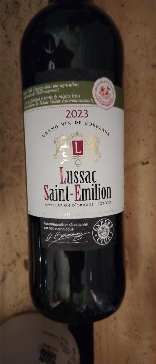 Bordeaux Lussac-saint-émilion Lussac 2023